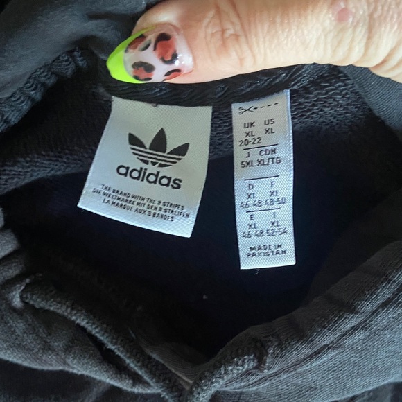 Adidas Women's Black Hoodie and Joggers Set - Picture 2 of 3